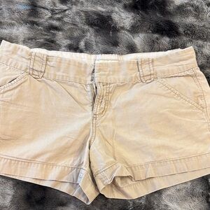Old Navy Tan Shorts Casual Cotton Blend